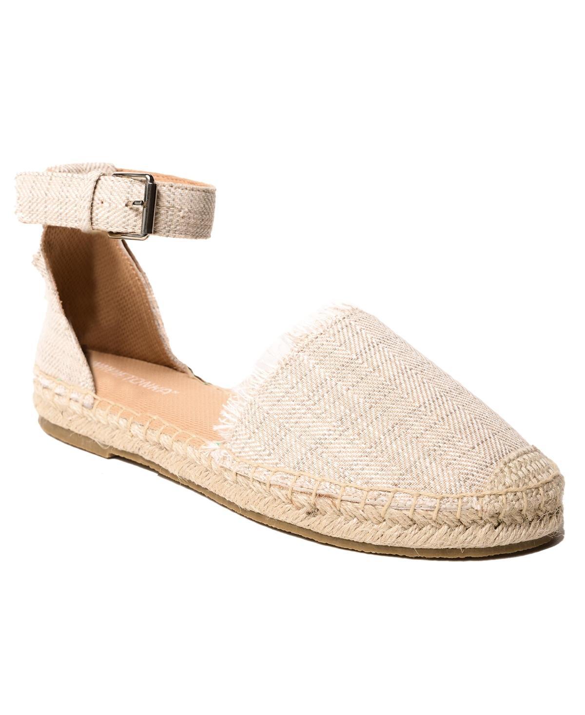 Womens Minnetonka Prima Espadrille Sandal Denim Product Image