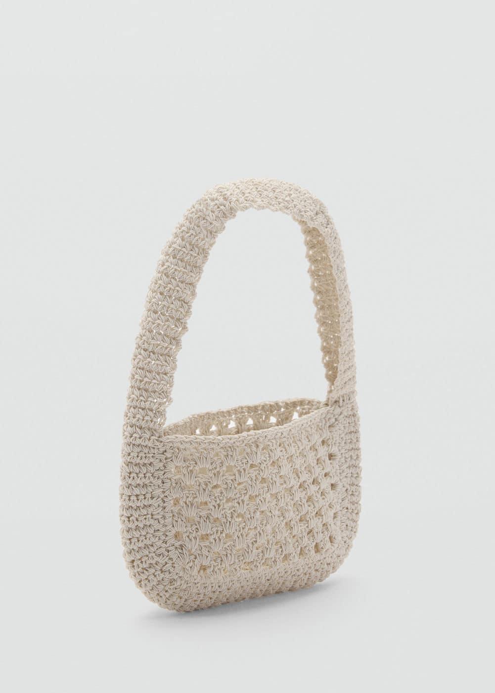 MANGO - Crochet handbag - One size - Women Product Image