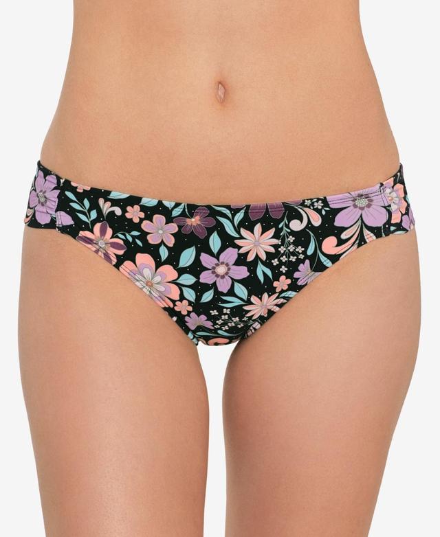 Salt + Cove Juniors Floral-Print Hipster Swimsuit Bottoms, Created for Macys Product Image