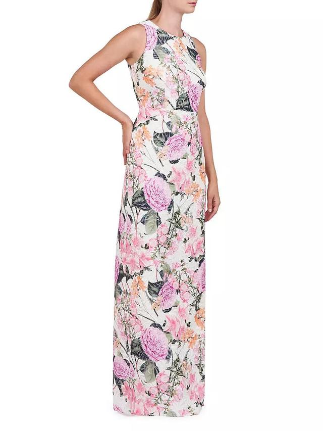 Briar Floral Lace Column Gown Product Image