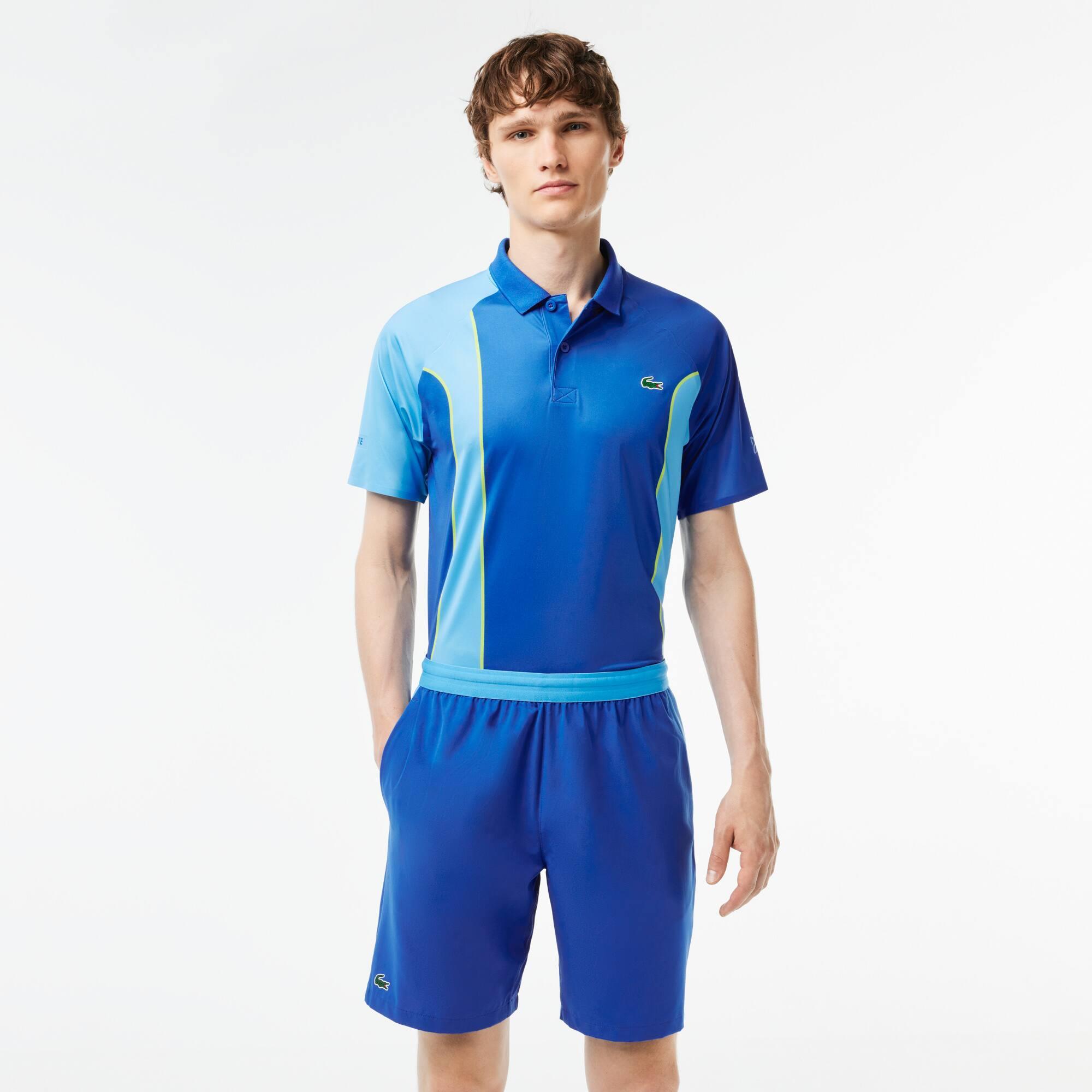 Men’s Lacoste SPORT x Novak Djokovic Colour-Block Shorts Product Image