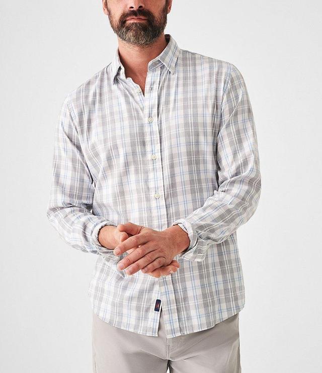 Faherty Performance Stretch Movement Plaid Long Sleeve Woven Shirt Product Image