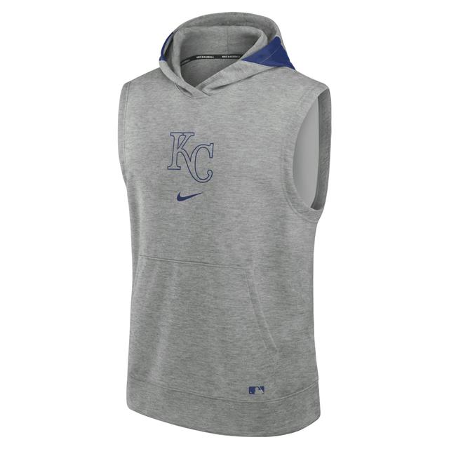 Kansas City Royals Authentic Collection Early Work Menâs Nike Men's Dri-FIT MLB Sleeveless Pullover Hoodie Product Image