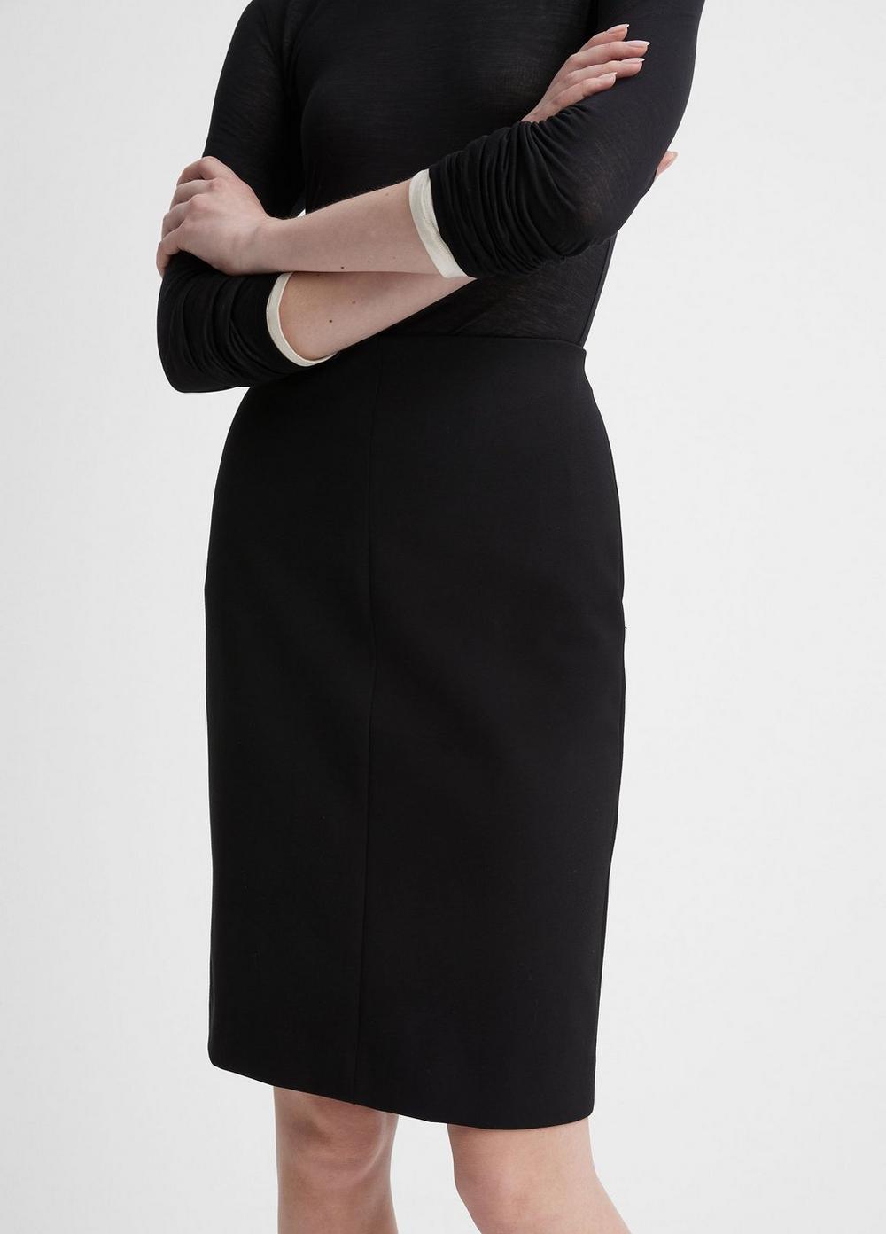 Seamed-Front Pencil Skirt Product Image