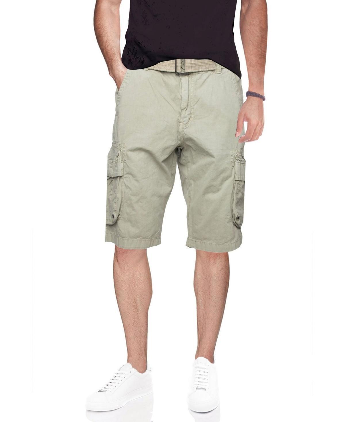 Mens RawX Regular-Fit Belted Cargo Shorts Product Image