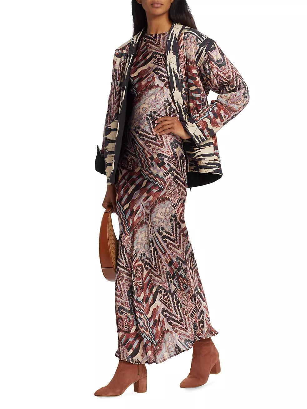 Junin Catia Printed Maxi Dress Product Image