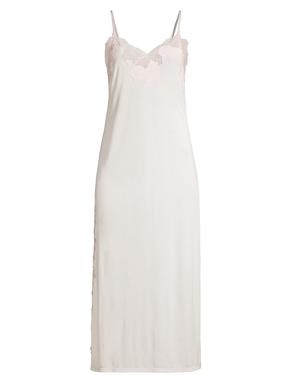 Natori Enchant Lace Trim Nightgown Product Image