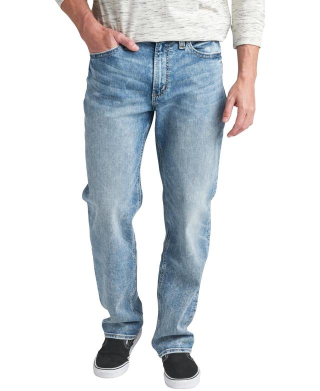 Silver Jeans Co. Mens Hunter Athletic Fit Tapered Leg Jeans Product Image