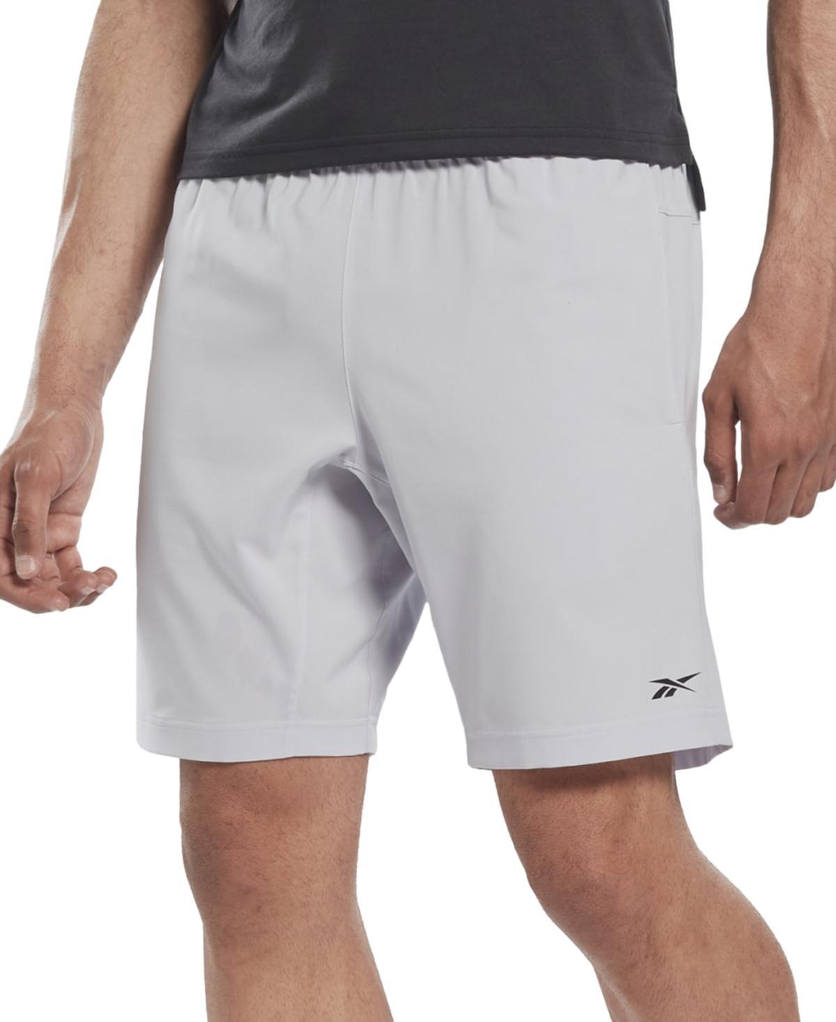 Reebok Mens Reebok Workout Woven Shorts - Mens Black Product Image