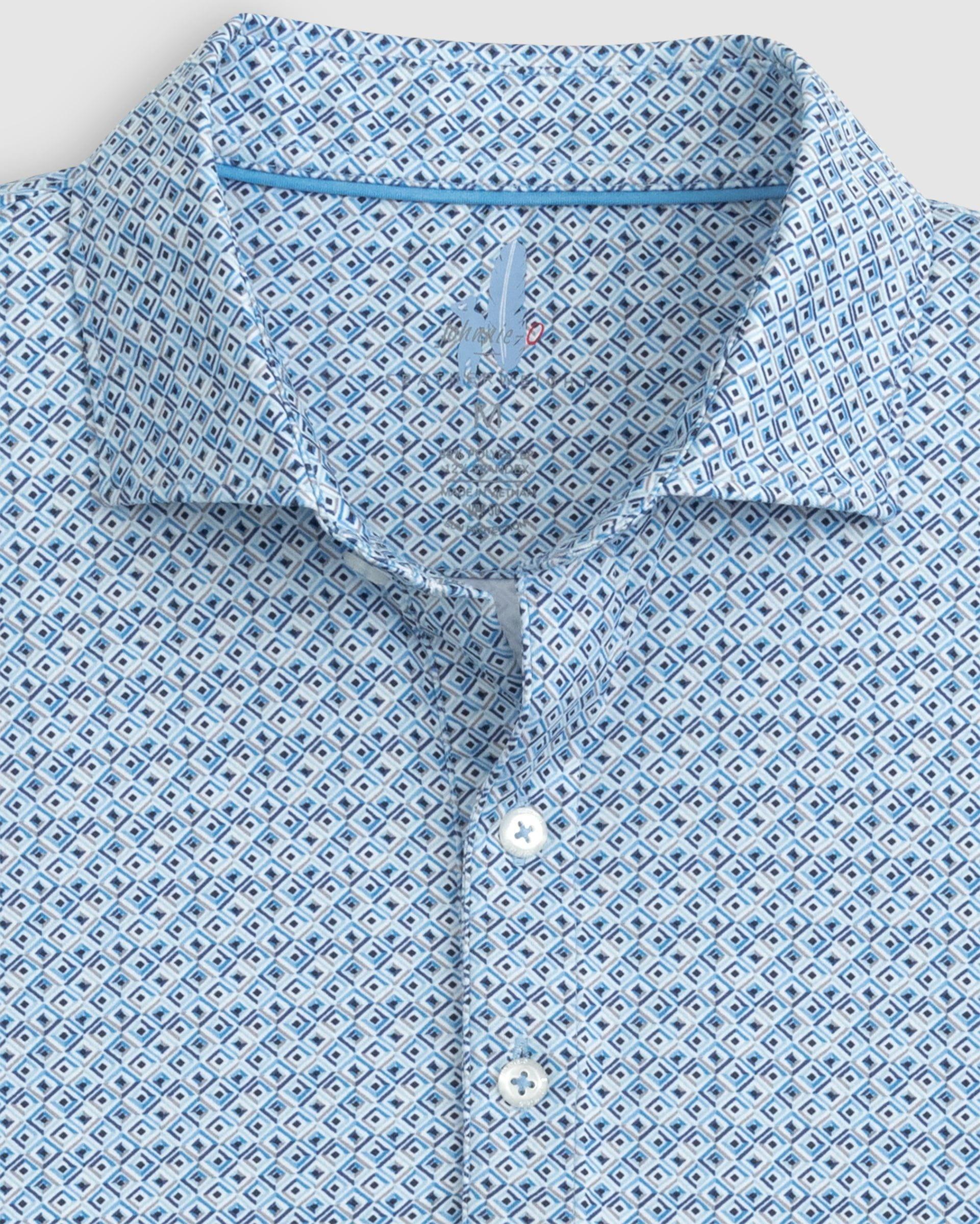 Flint Printed Featherweight Performance Polo Male Product Image