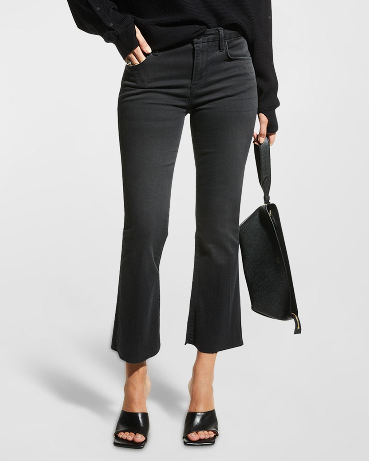 Womens Le Cropped Mini Bootcut Jeans Product Image