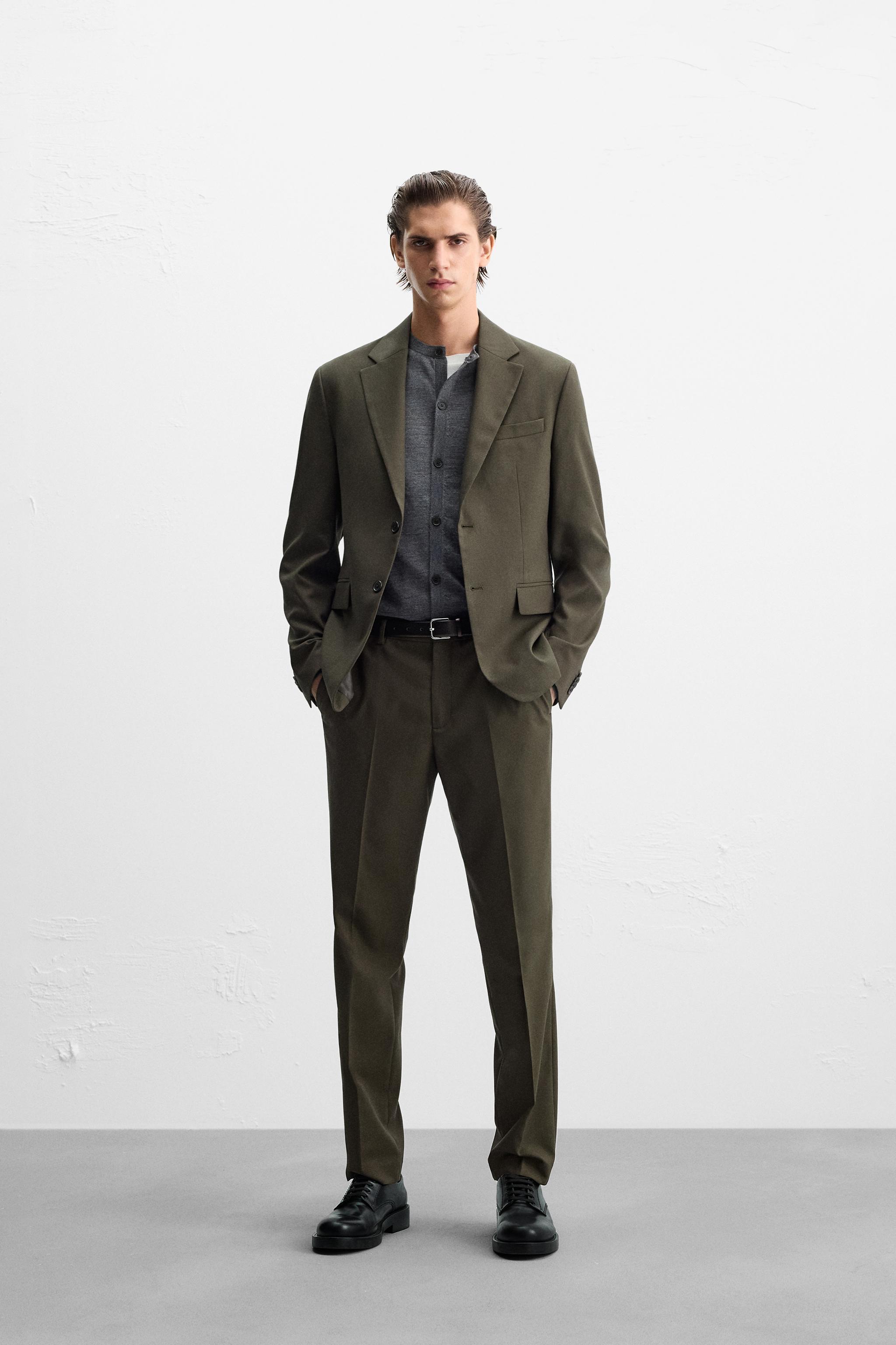 TEXTURED WEAVE SUIT Product Image