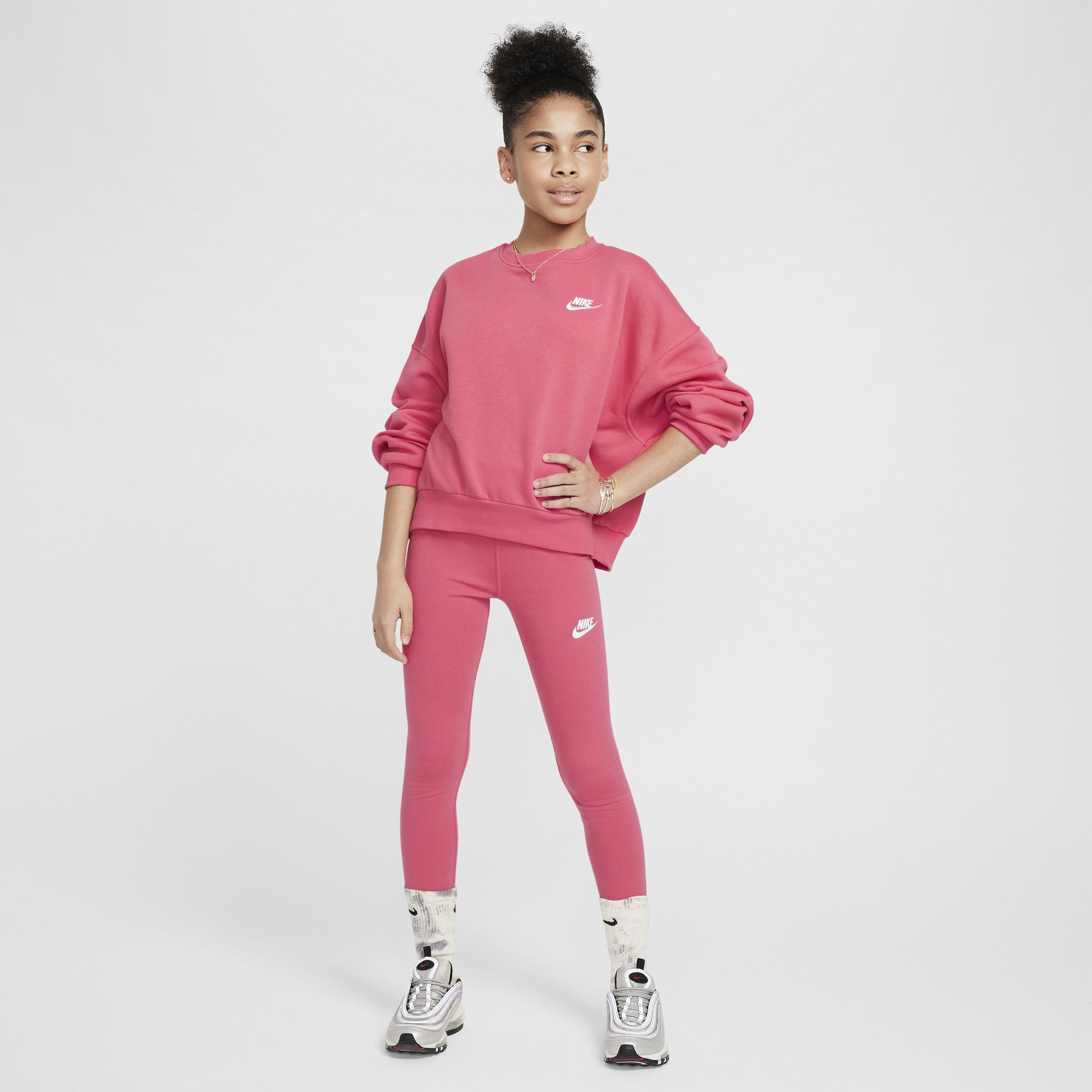 Women's Nike Sportswear Club Fleece Girls' Boxy Crew-Neck Sweatshirt Product Image