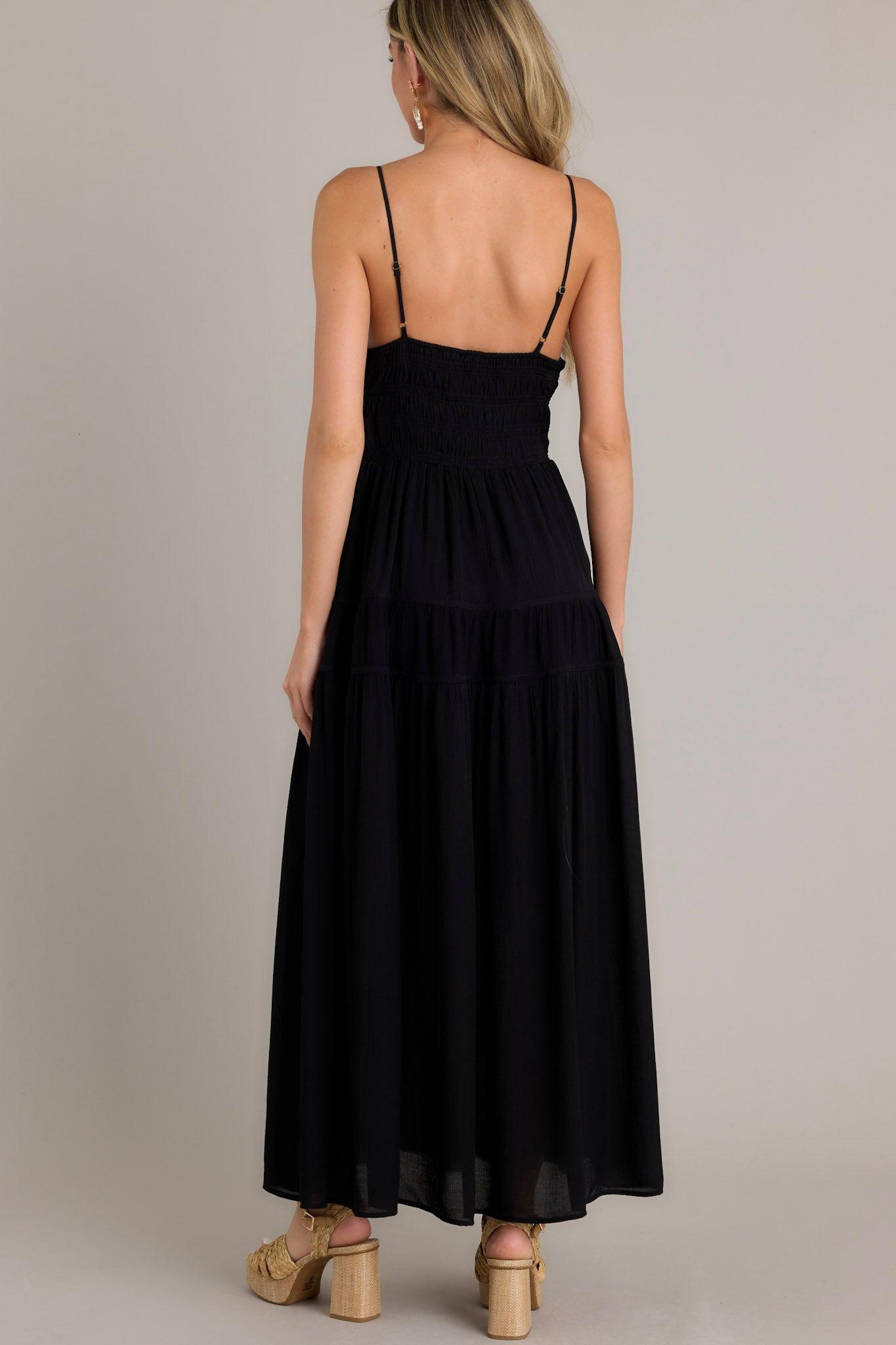 Skyline Grace Black Maxi Dress Product Image