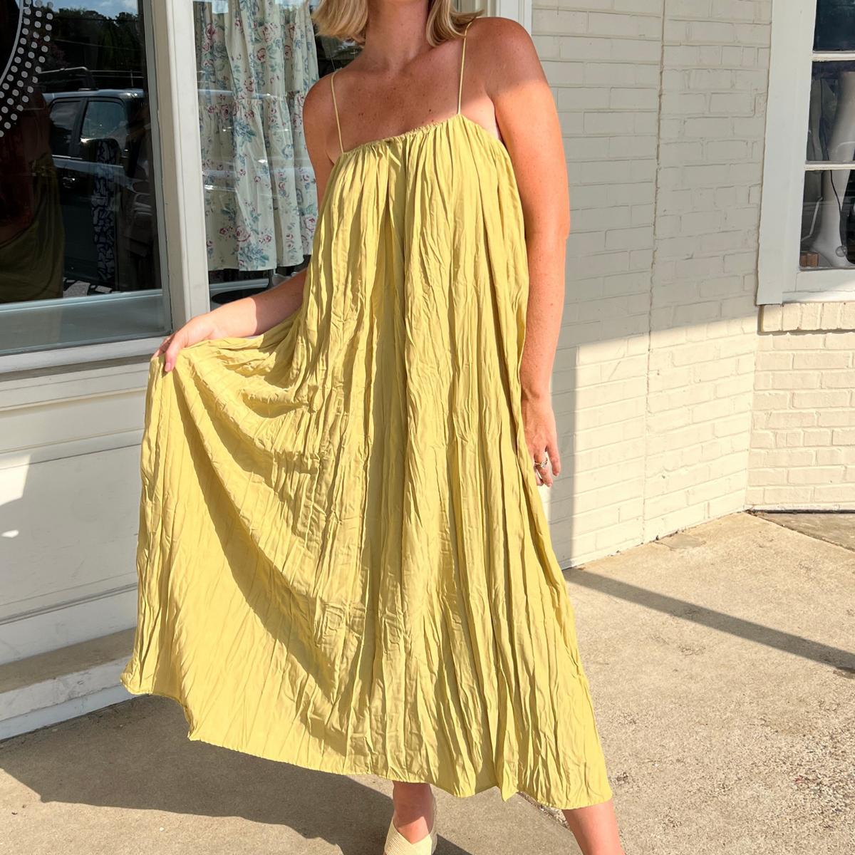 Golden Hour Sleeveless Maxi Dress Product Image