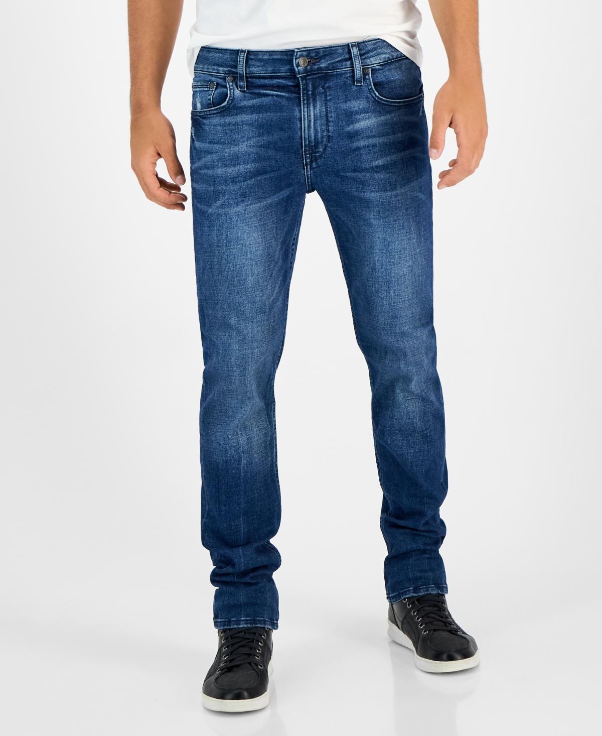 Guess Mens Slim Straight Fit Jeans Product Image