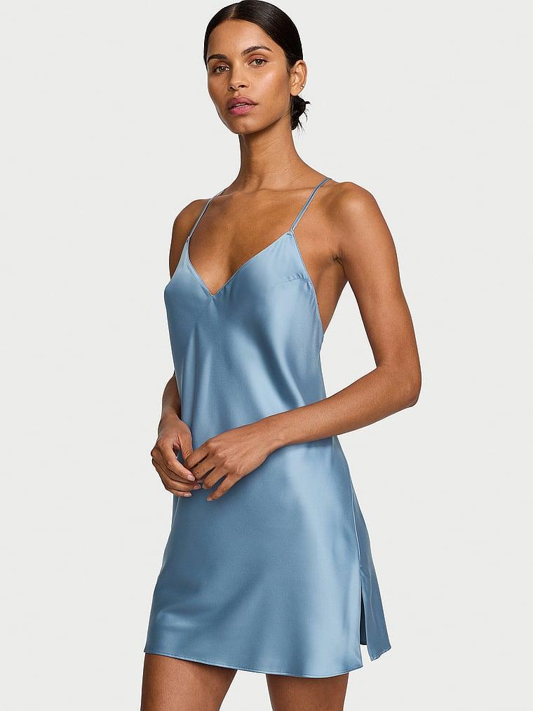 Satin Open-Back Slip Product Image