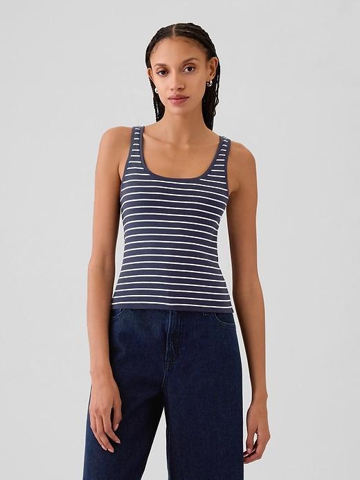 Modern Cropped Tank Top Product Image