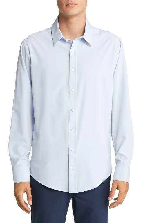 Mizzen+Main Mens Leeward Trim Fit Solid Performance Button-Up Shirt Product Image