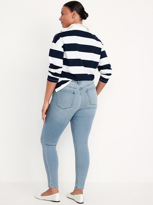 High-Waisted Wow Super-Skinny Jeans Product Image