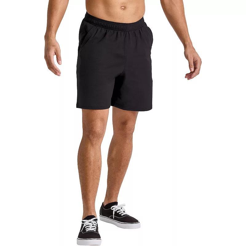 Mens Hanes Originals Shorts Light Silver Product Image