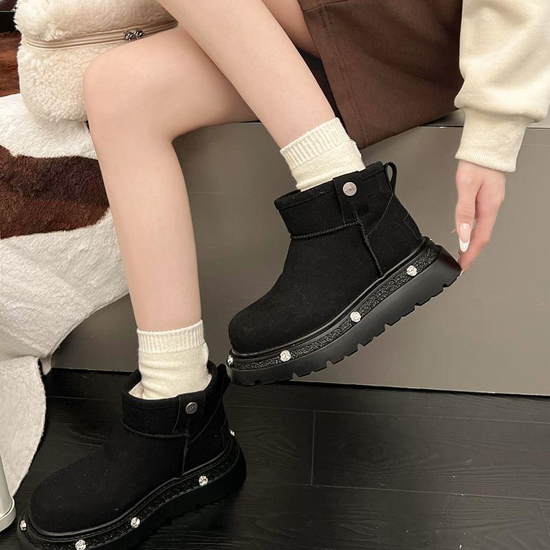 Platform Ankle Snow Boots product image