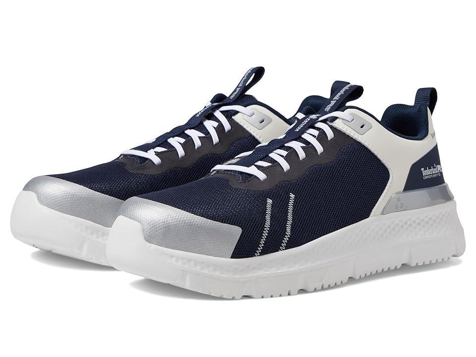 Timberland PRO Setra Composite Safety Toe (Navy/Silver) Men's Shoes Product Image