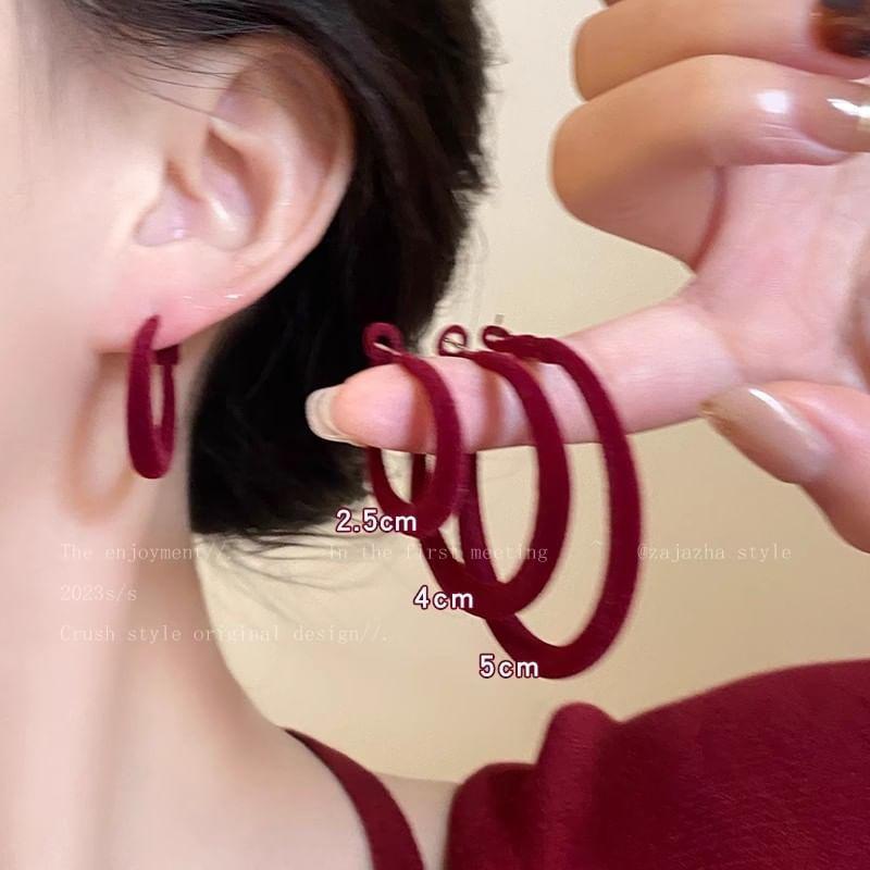 Plain Hoop Earring Product Image