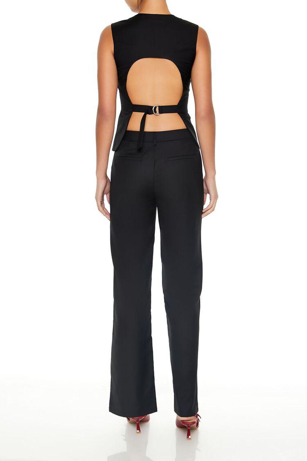 Twill Cutout Vest & Pants Set | Forever 21 Product Image