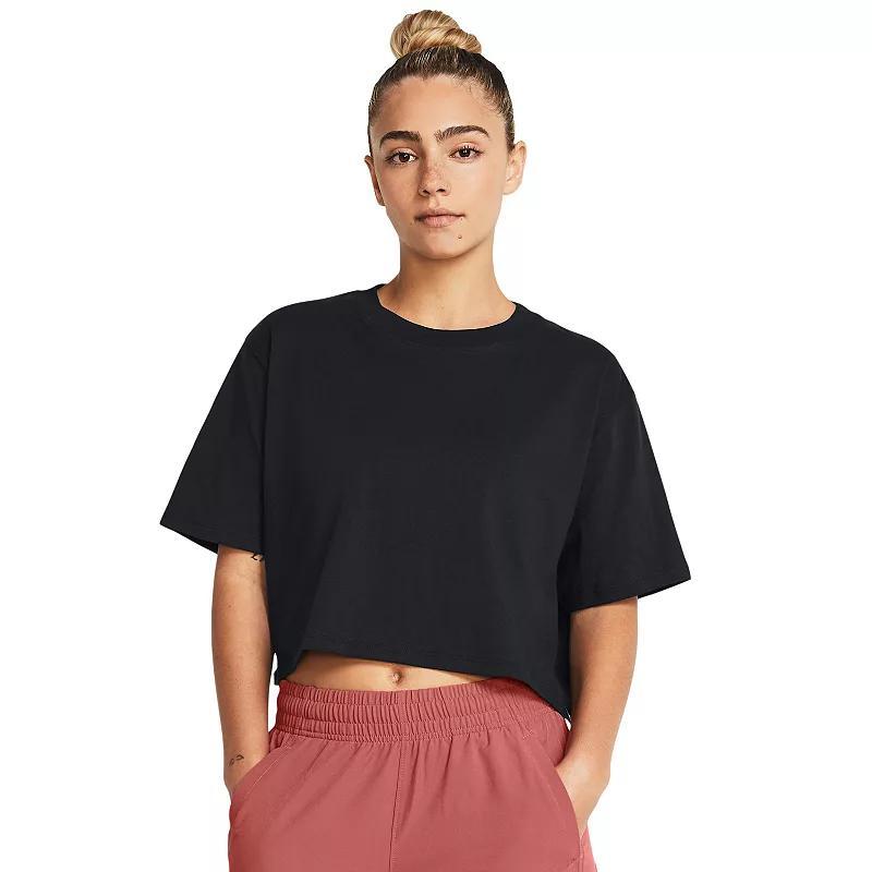 Women's UA Campus Boxy Crop Short Sleeve Product Image