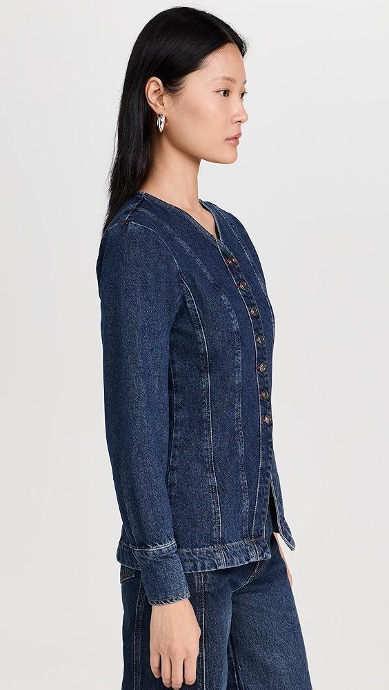 ALIGNE Audrey Denim Top | Shopbop Product Image