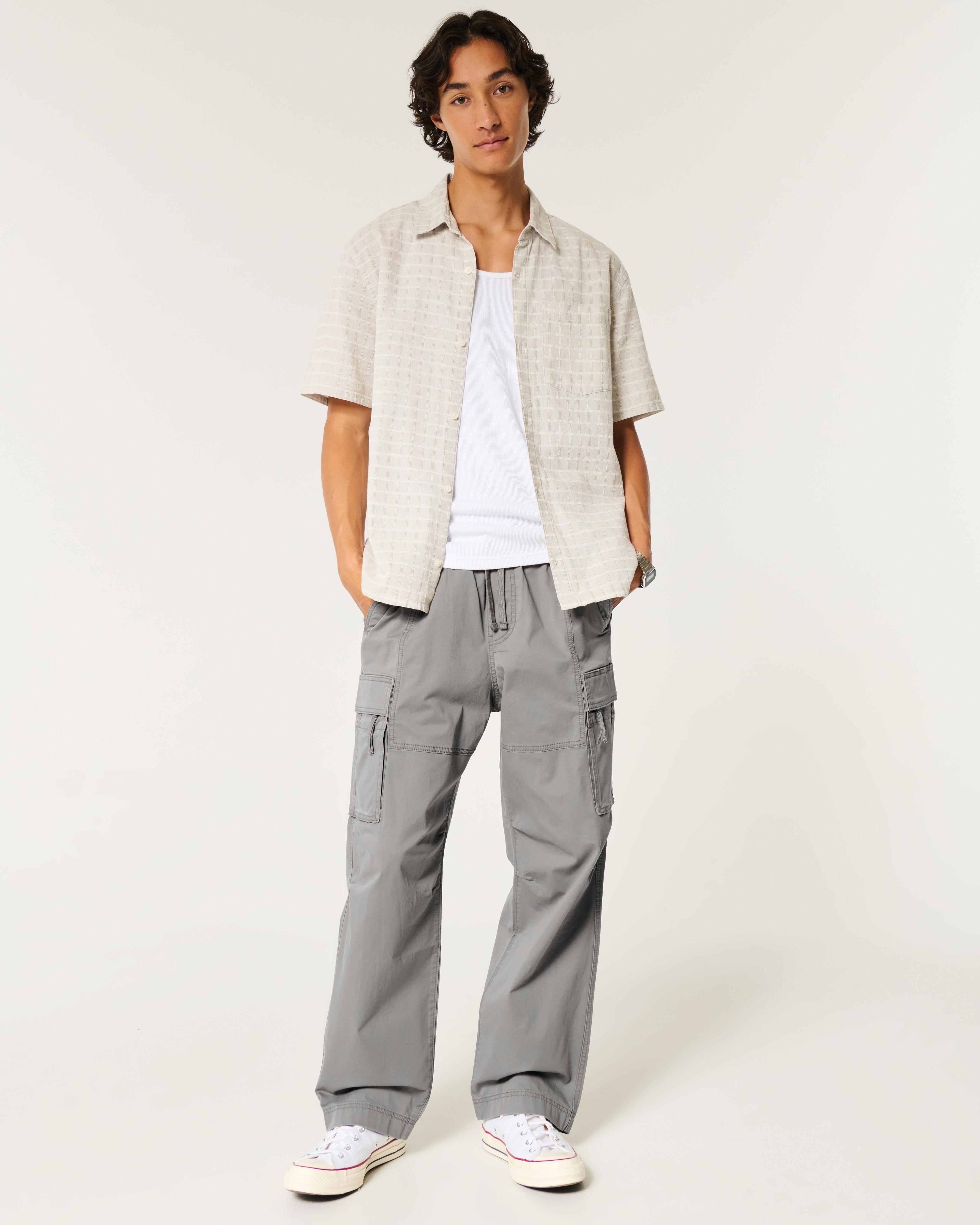 Baggy Cargo Pull-On Pants Product Image