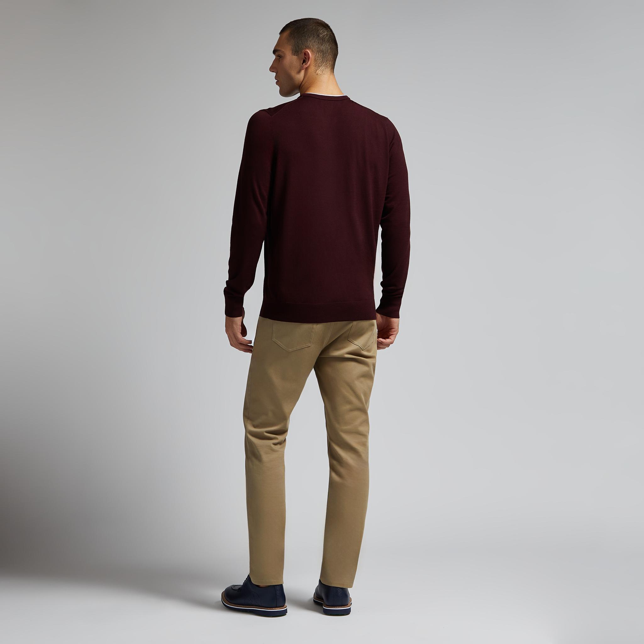 COTTON 5 POCKET STRAIGHT LEG PANT Product Image