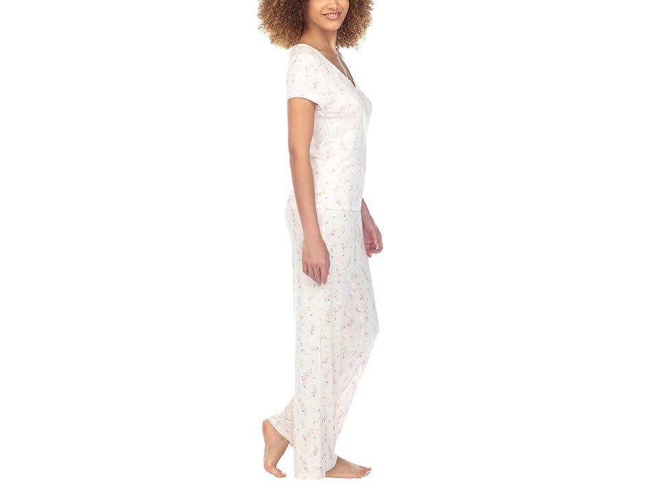 Honeydew Intimates Good Times PJ Set (Ivory Hearts) Women's Pajama Sets Product Image