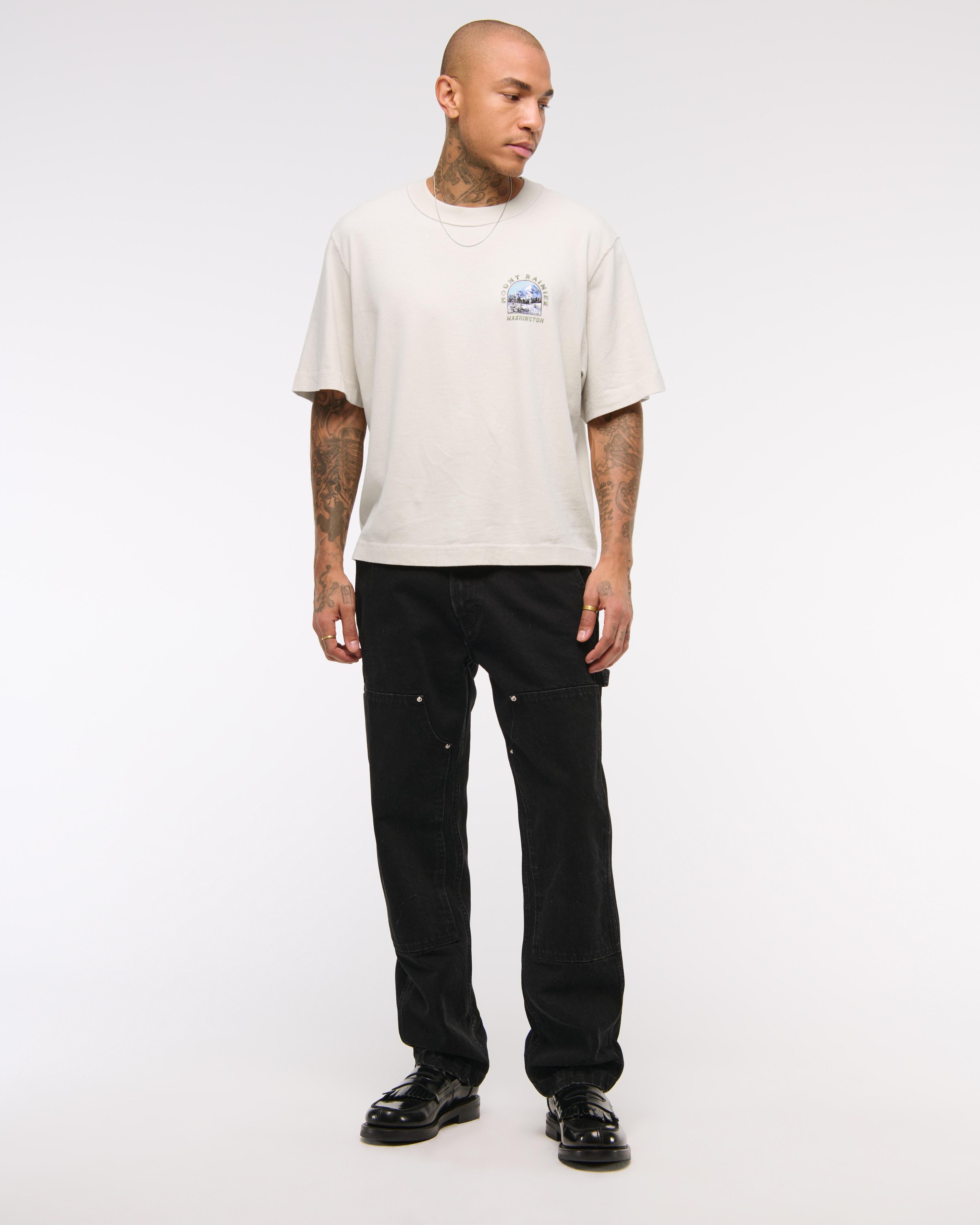 Cropped Mount Rainier Graphic Tee Product Image