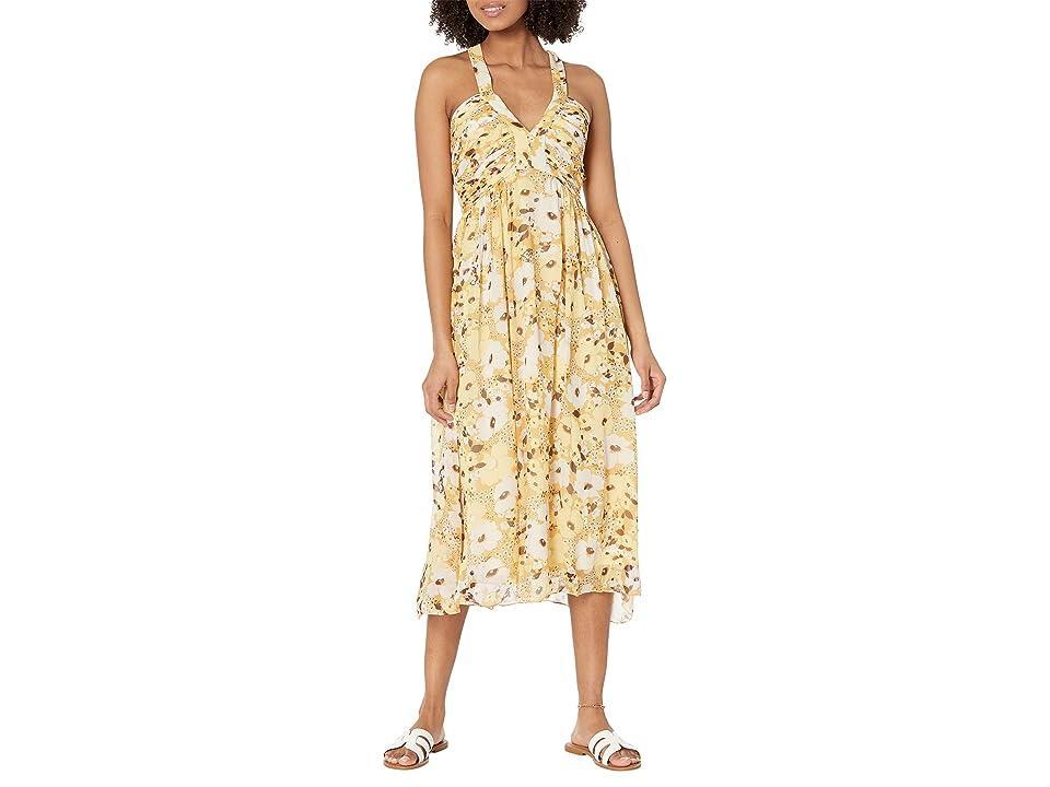 Joie Margot Dress (Amber/Gold/Multi) Women's Clothing Product Image