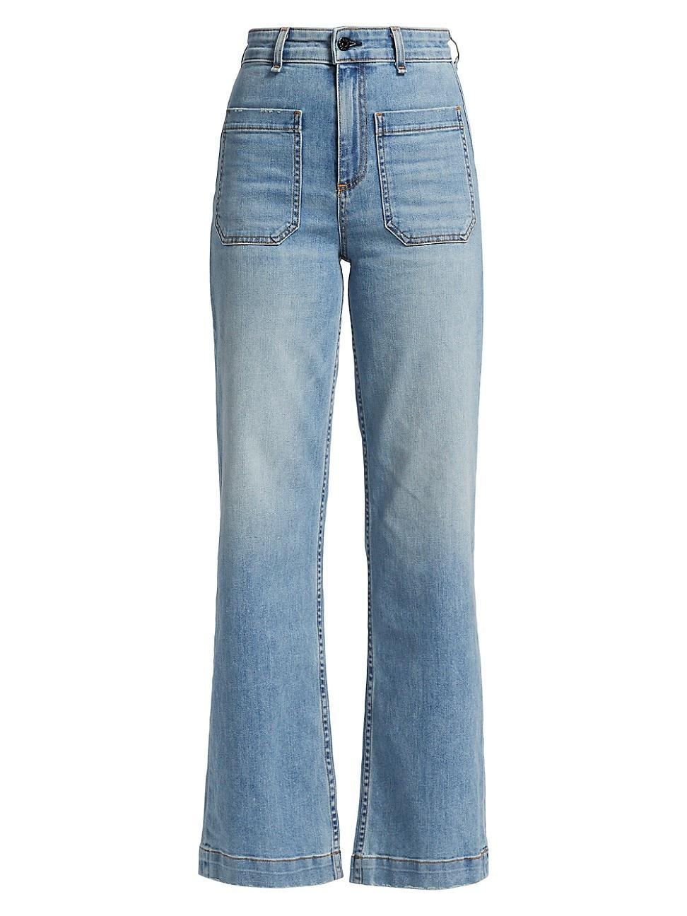 ASKK NY Sailor High Waist Wide Leg Jeans Product Image