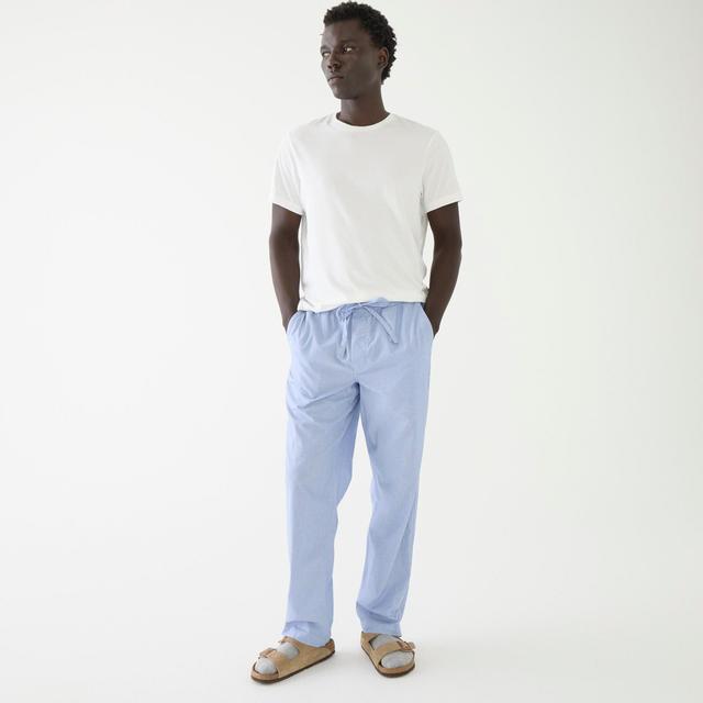 Pajama pant in cotton poplin Product Image