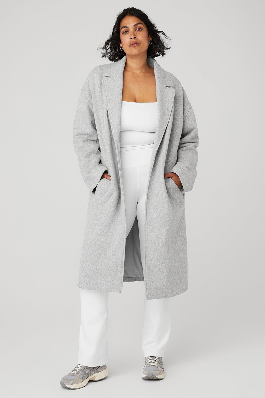 VIP Blazer Trench - Athletic Heather Grey Female Product Image