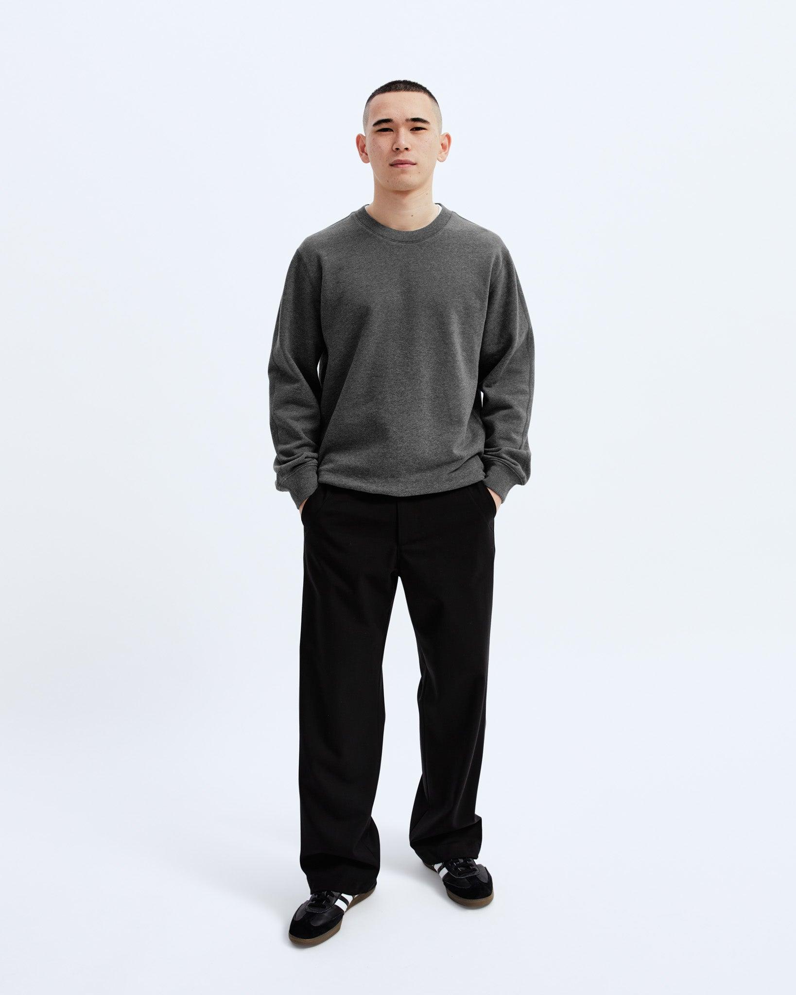 Midweight Terry Classic Crewneck Male Product Image