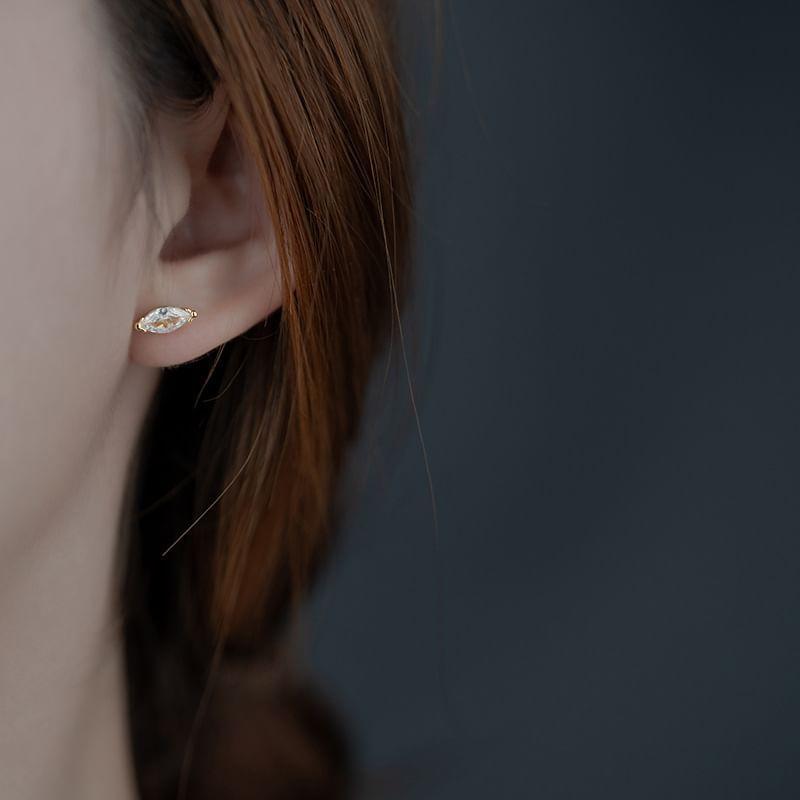 Rhinestone Alloy Stud Earring Product Image