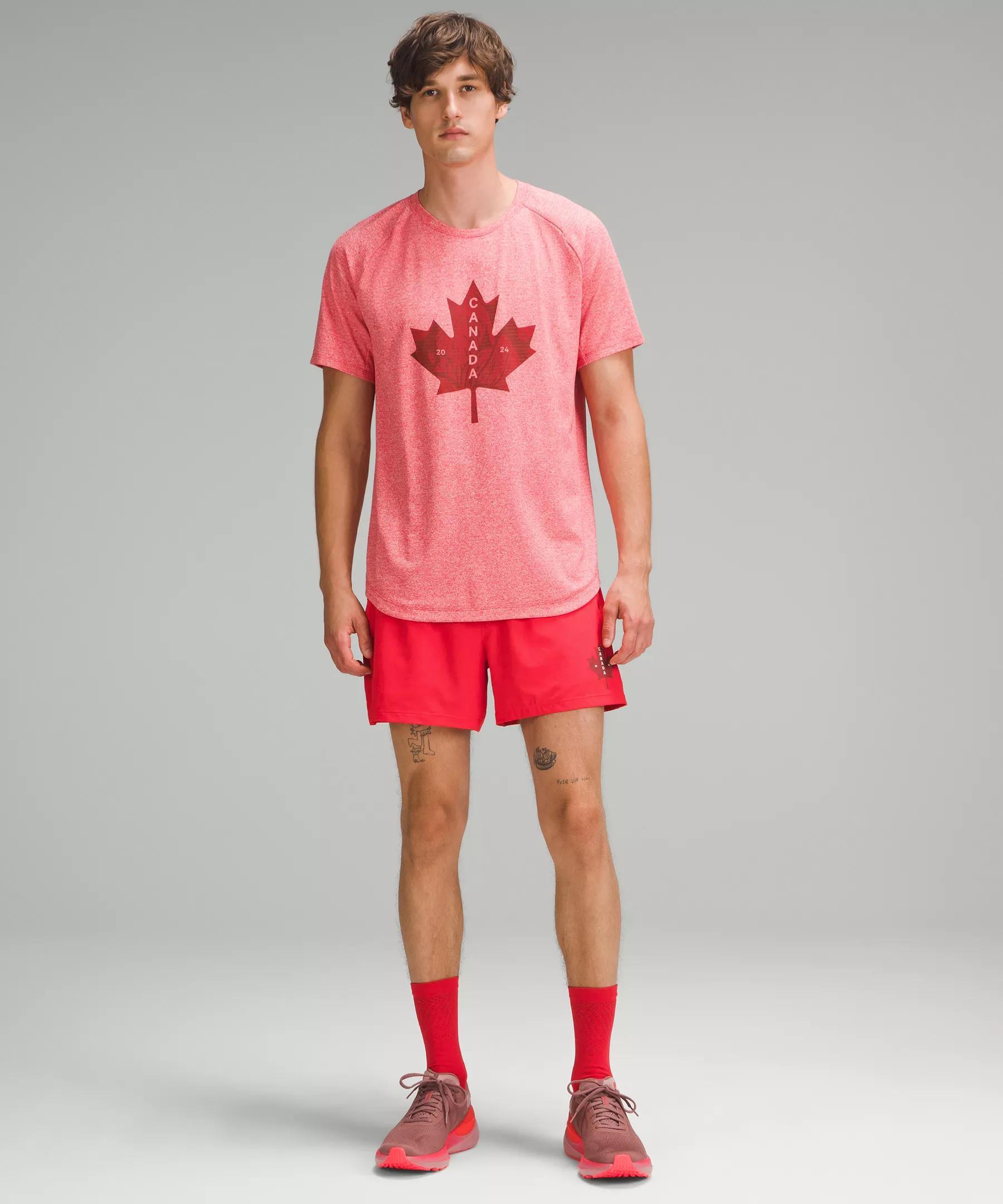 Team Canada Pace Breaker Lined Short 5" *COC Logo Product Image