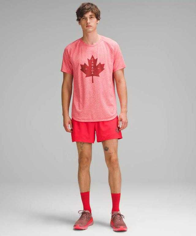 Team Canada Pace Breaker Lined Short 5" *COC Logo Product Image