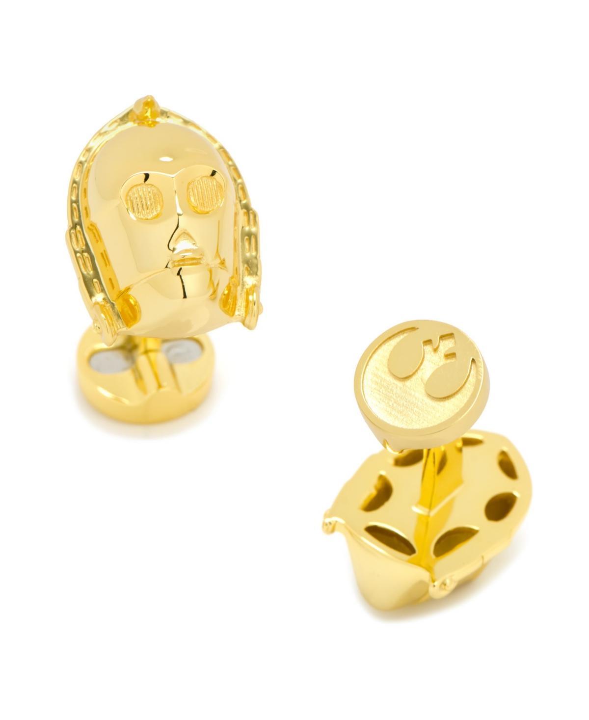 3D Star Wars C-3P0 Cuff Links Product Image