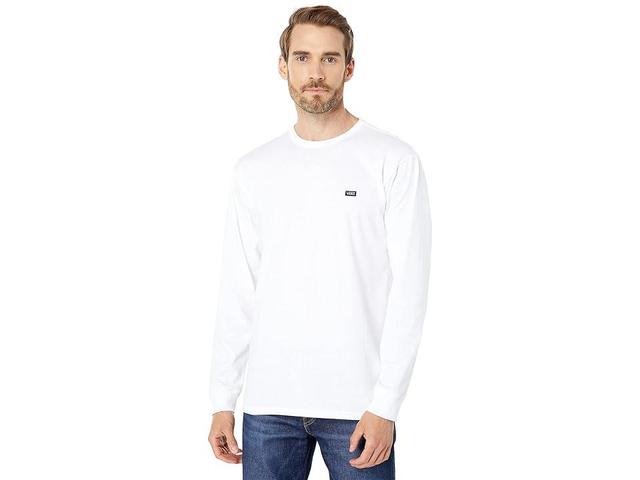 Vans Off The Wall Classic Long Sleeve Tee (White) Product Image