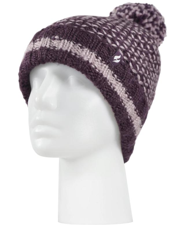 Heat Holders Womens Lyon Roll-Up Pom Pom Hat Product Image