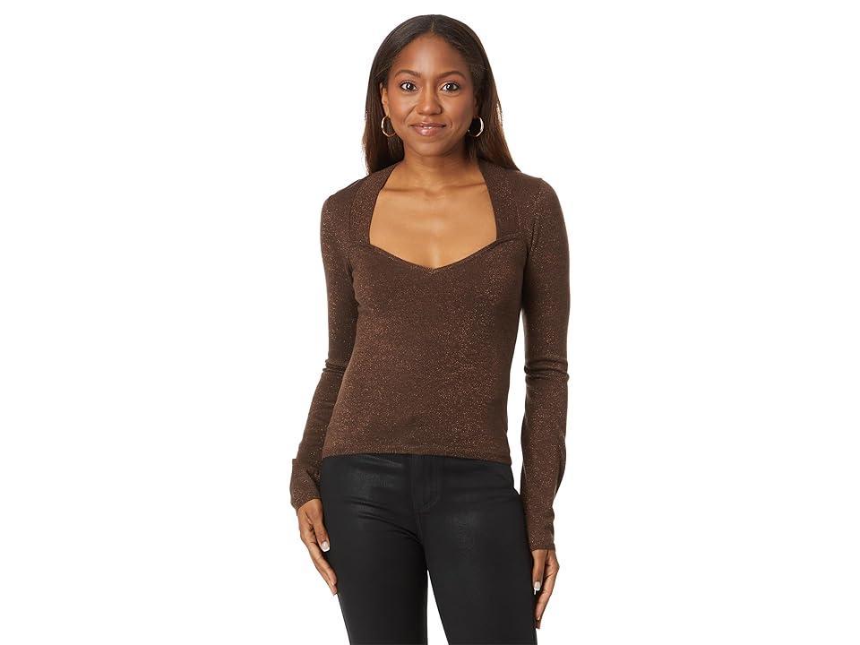 Paige Genieve Sweater Sparkle) Women's Clothing Product Image