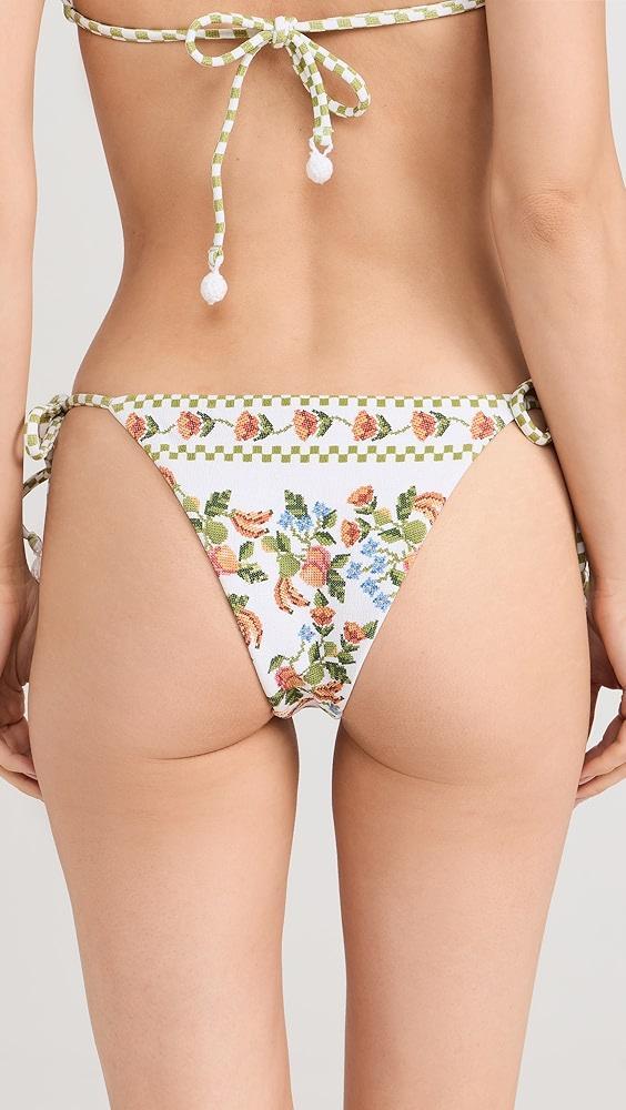 FARM Rio Banana Vitamin Tie Side Bikini Bottoms | Shopbop Product Image