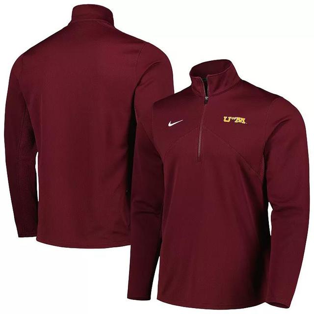 Mens Nike Maroon Minnesota Golden Gophers Vintage Collection Performance Training Quarter-Zip Top Product Image