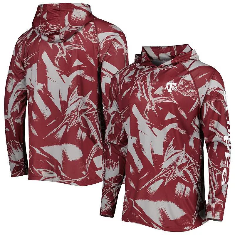 Columbia Men's Collegiate PFG Super Terminal Tackle Hoodie - Texas A&M- Product Image